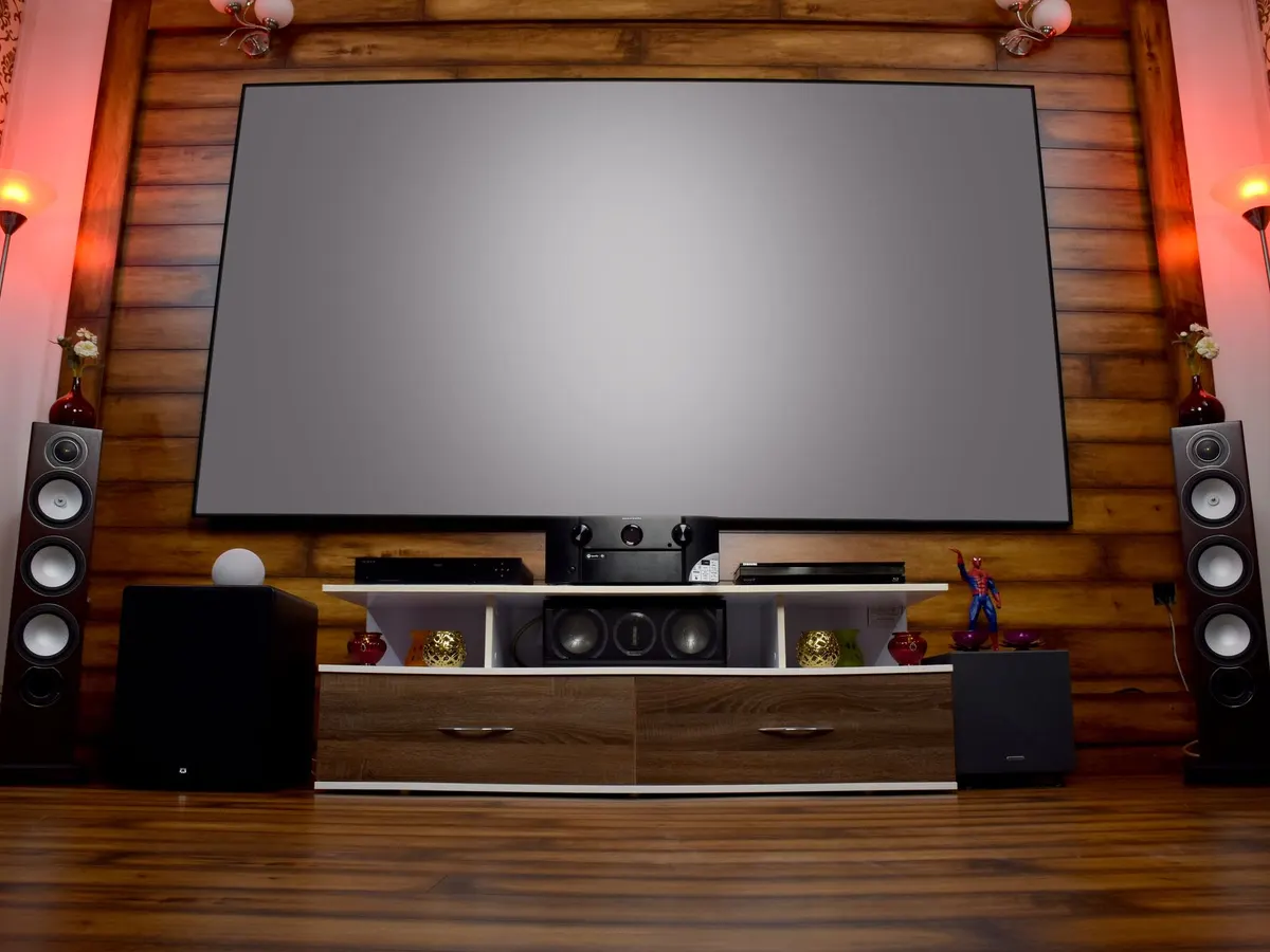 Vivienda unifamiliar con home cinema